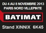 IDI au salon BATIMAT sur le stand XINNIX n° 6K45