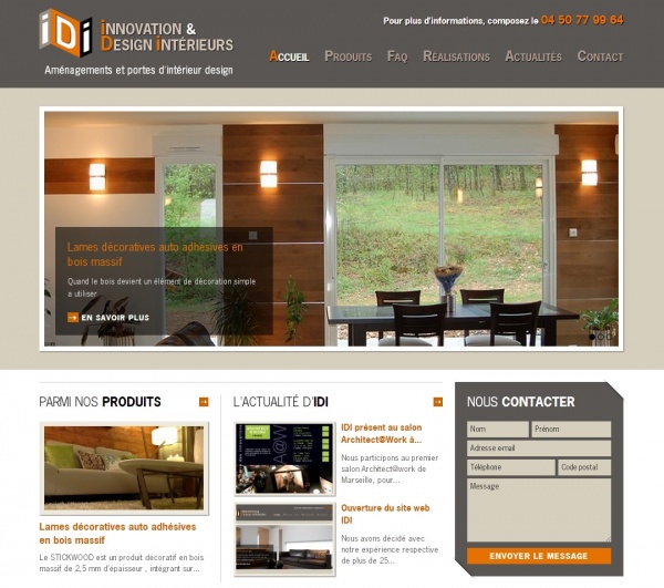 Ouverture du site web IDI